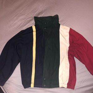 Vintage striped nautica jacket